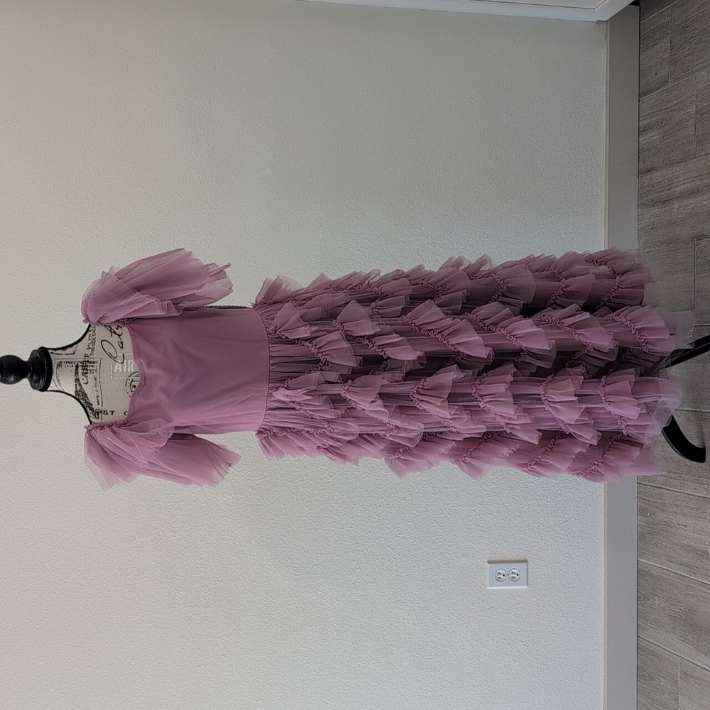 JessaKae Lavender Layered Maxi Dress